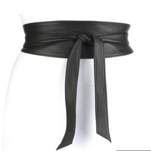 🍁 Leather wrap belt